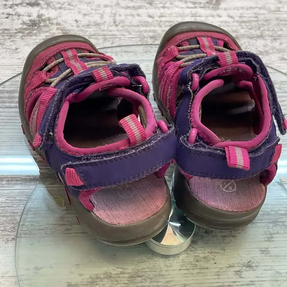 Lily & Dan 7/8 Toddler Trek Closed Toe Water Sandals Shoes